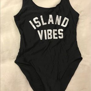 One piece swim suit